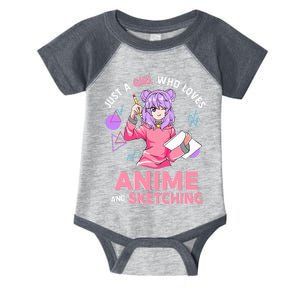 Anime Lover Sketching Enthusiast Infant Baby Jersey Bodysuit