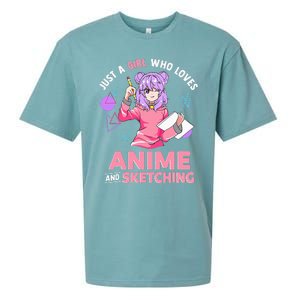 Anime Lover Sketching Enthusiast Sueded Cloud Jersey T-Shirt