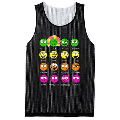 A Little Spot Of Feelings Group Mesh Reversible Basketball Jersey Tank