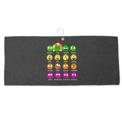 A Little Spot Of Feelings Group Large Microfiber Waffle Golf Towel