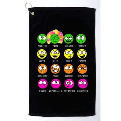 A Little Spot Of Feelings Group Platinum Collection Golf Towel