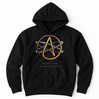 Atheist Logo Science Atom Symbol Question Everything Hoodie