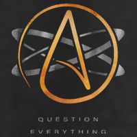 Atheist Logo Science Atom Symbol Question Everything 15oz Campfire Ceramic Mug
