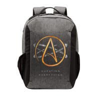 Atheist Logo Science Atom Symbol Question Everything Vector Backpack