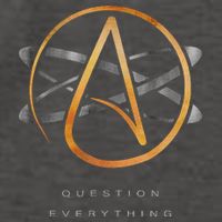 Atheist Logo Science Atom Symbol Question Everything Vector Backpack