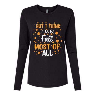 Autumnal Love Statement Womens Cotton Relaxed Long Sleeve T-Shirt