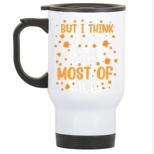 Autumnal Love Statement Stainless Steel Travel Mug