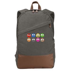 A Little SPOT Emotions Cotton Canvas Backpack