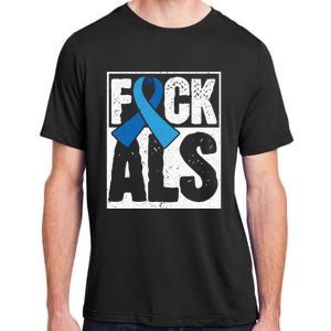 Amyotrophic Lateral Sclerosis ALS Awareness Disease Disorder Adult ChromaSoft Performance T-Shirt