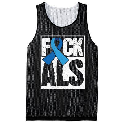 Amyotrophic Lateral Sclerosis ALS Awareness Disease Disorder Mesh Reversible Basketball Jersey Tank