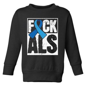 Amyotrophic Lateral Sclerosis ALS Awareness Disease Disorder Toddler Sweatshirt