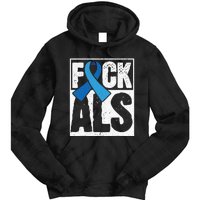 Amyotrophic Lateral Sclerosis ALS Awareness Disease Disorder Tie Dye Hoodie