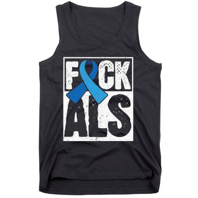 Amyotrophic Lateral Sclerosis ALS Awareness Disease Disorder Tank Top