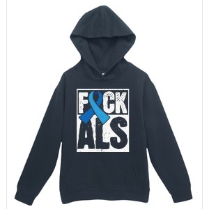 Amyotrophic Lateral Sclerosis ALS Awareness Disease Disorder Urban Pullover Hoodie