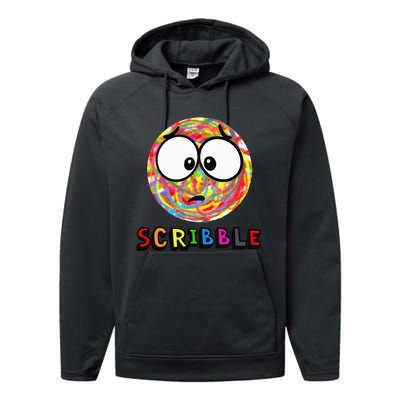 A Little Scribble SPOT Performance Fleece Hoodie