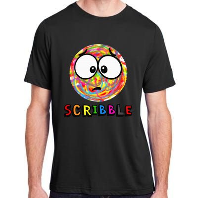 A Little Scribble SPOT Adult ChromaSoft Performance T-Shirt