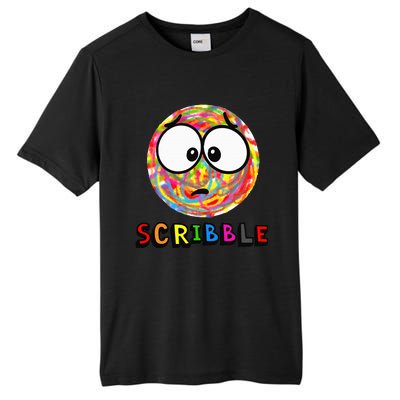 A Little Scribble SPOT Tall Fusion ChromaSoft Performance T-Shirt