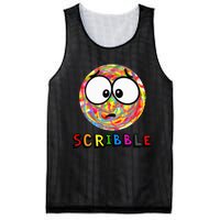 A Little Scribble SPOT Mesh Reversible Basketball Jersey Tank