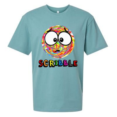 A Little Scribble SPOT Sueded Cloud Jersey T-Shirt