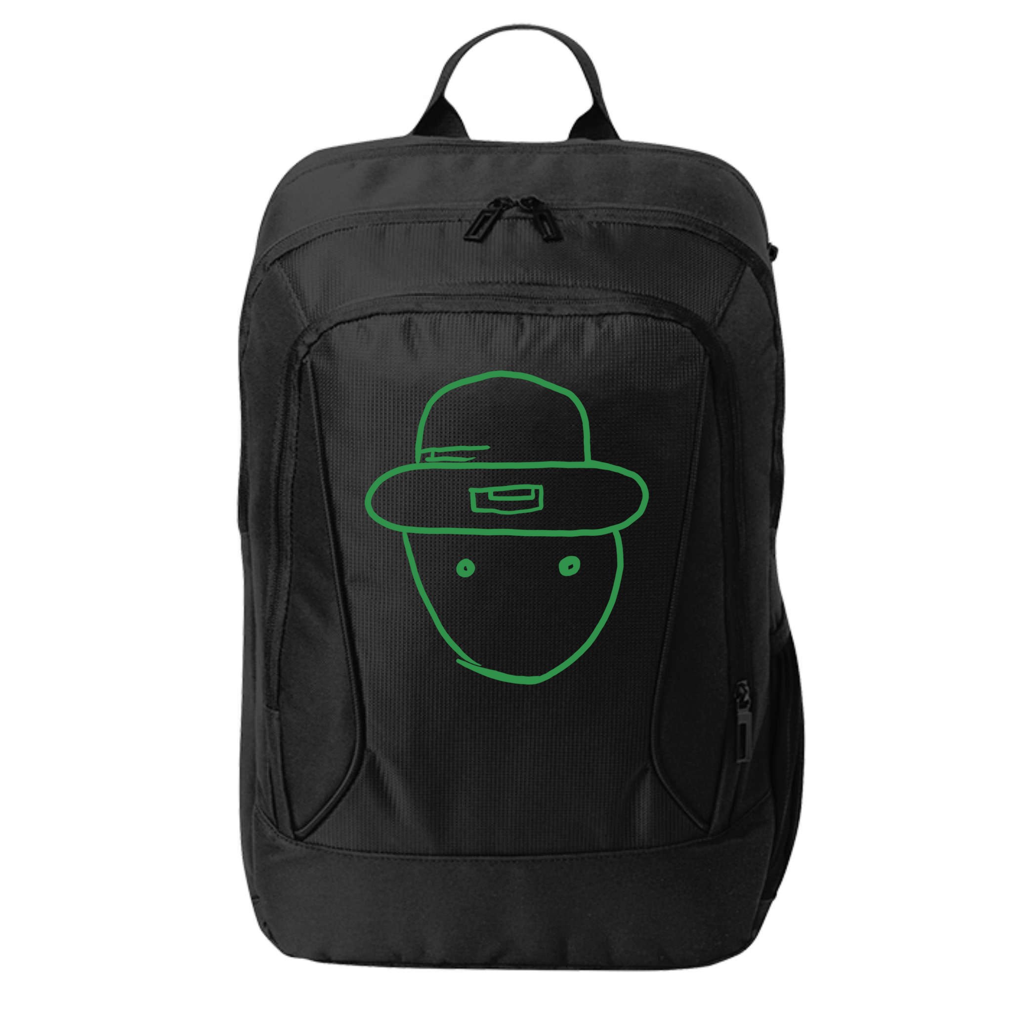 Amateur Leprechaun Sketch Gift City Backpack