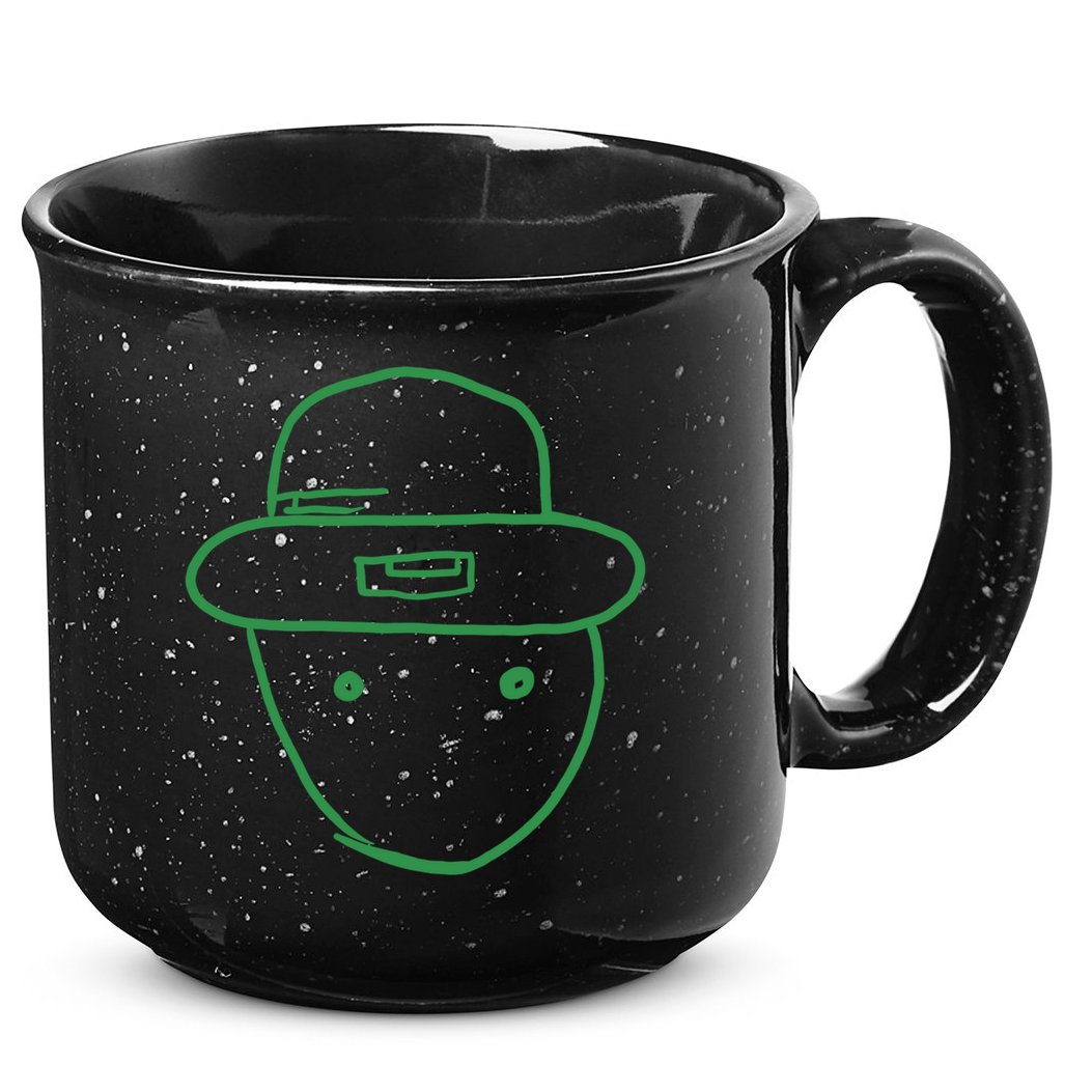 Amateur Leprechaun Sketch Gift 15oz Campfire Ceramic Mug