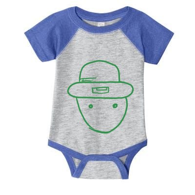 Amateur Leprechaun Sketch Gift Infant Baby Jersey Bodysuit