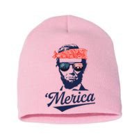 Abraham Lincoln Sunglasses Bandana Merica Short Acrylic Beanie