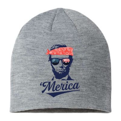 Abraham Lincoln Sunglasses Bandana Merica Sustainable Beanie