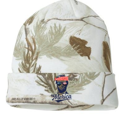 Abraham Lincoln Sunglasses Bandana Merica Kati Licensed 12" Camo Beanie