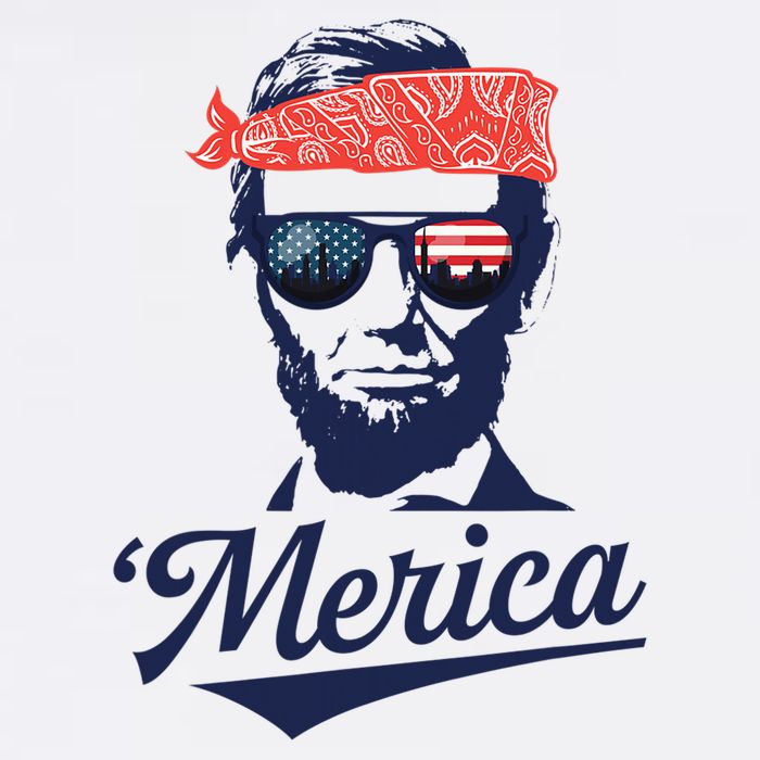 Abraham Lincoln Sunglasses Bandana Merica Hat