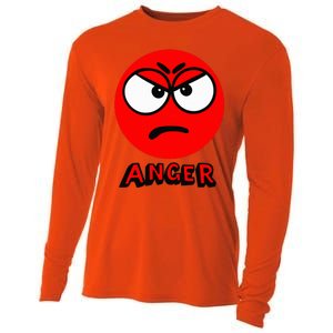 A Little Spot Of Anger Cooling Performance Long Sleeve Crew