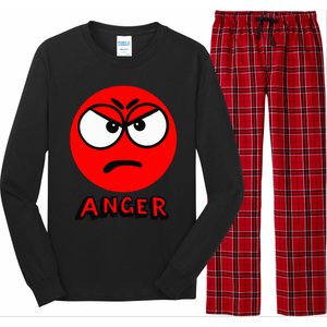 A Little Spot Of Anger Long Sleeve Pajama Set