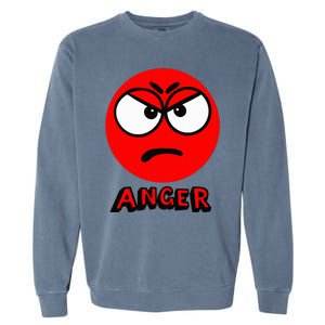 A Little Spot Of Anger Garment-Dyed Sweatshirt