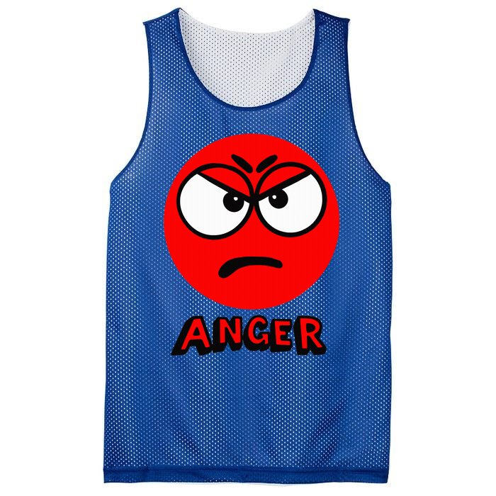 A Little Spot Of Anger Mesh Reversible Basketball Jersey Tank