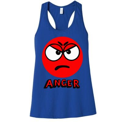 A Little Spot Of Anger Women's Racerback Tank