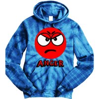 A Little Spot Of Anger Tie Dye Hoodie