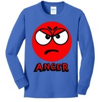 A Little Spot Of Anger Kids Long Sleeve Shirt