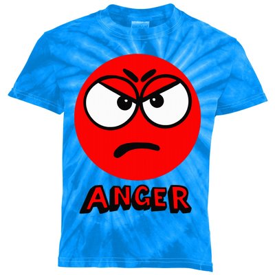 A Little Spot Of Anger Kids Tie-Dye T-Shirt