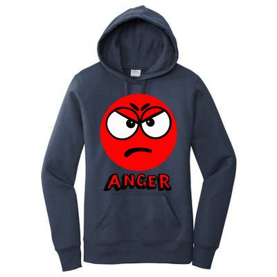 A Little Spot Of Anger Women's Pullover Hoodie