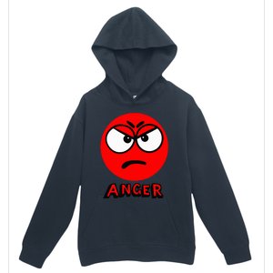 A Little Spot Of Anger Urban Pullover Hoodie