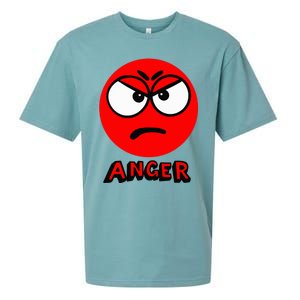 A Little Spot Of Anger Sueded Cloud Jersey T-Shirt