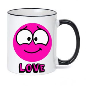 A Little Spot Of Love 11oz Black Color Changing Mug