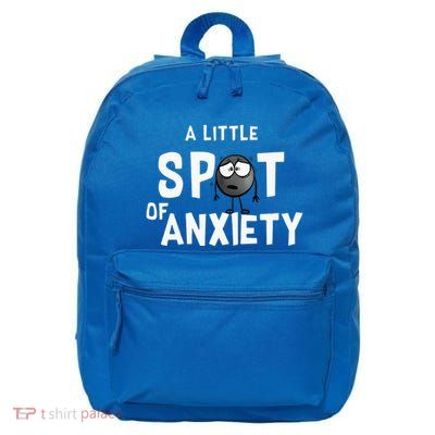 A Little Spot Of Anxiety 16 in Basic Backpack