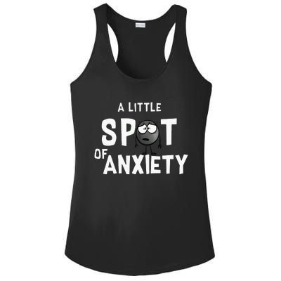 A Little Spot Of Anxiety Ladies PosiCharge Competitor Racerback Tank