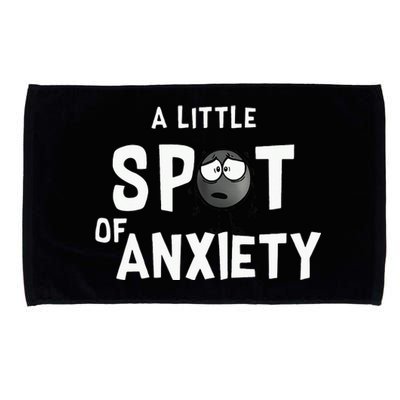 A Little Spot Of Anxiety Microfiber Hand Towel