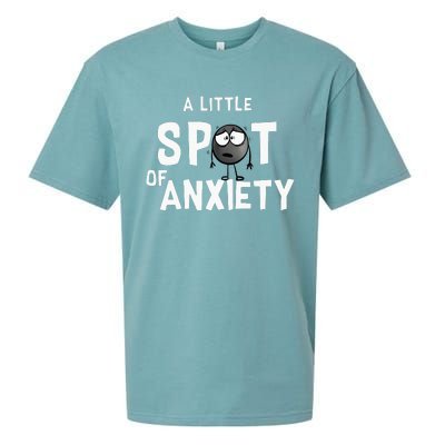 A Little Spot Of Anxiety Sueded Cloud Jersey T-Shirt