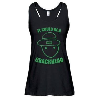 Amateur Leprechaun Sketch Could Be A Crackhead St Patricks Ladies Essential Flowy Tank