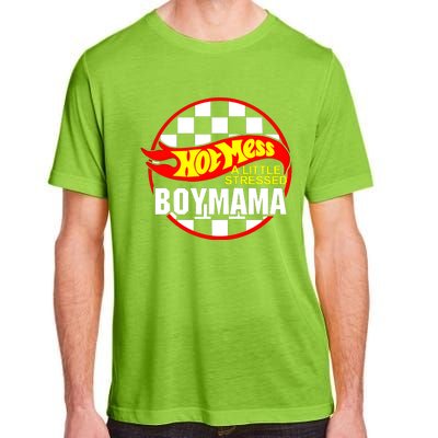 A Little Stressed Boy Mama Adult ChromaSoft Performance T-Shirt