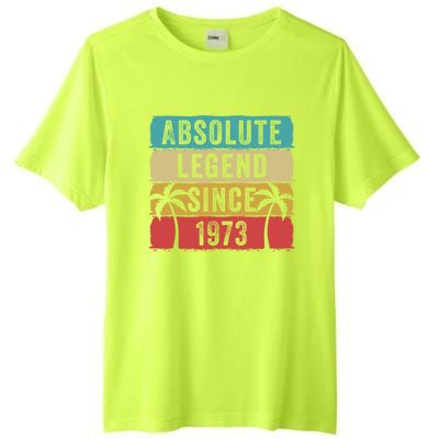 Absolute Legend Since 1973 Retro Birthday Celebration Funny Gift Tall Fusion ChromaSoft Performance T-Shirt