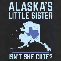 Alaskas Little Sister Isnt She Cute Texas Cool Comfort Performance Bucket Hat